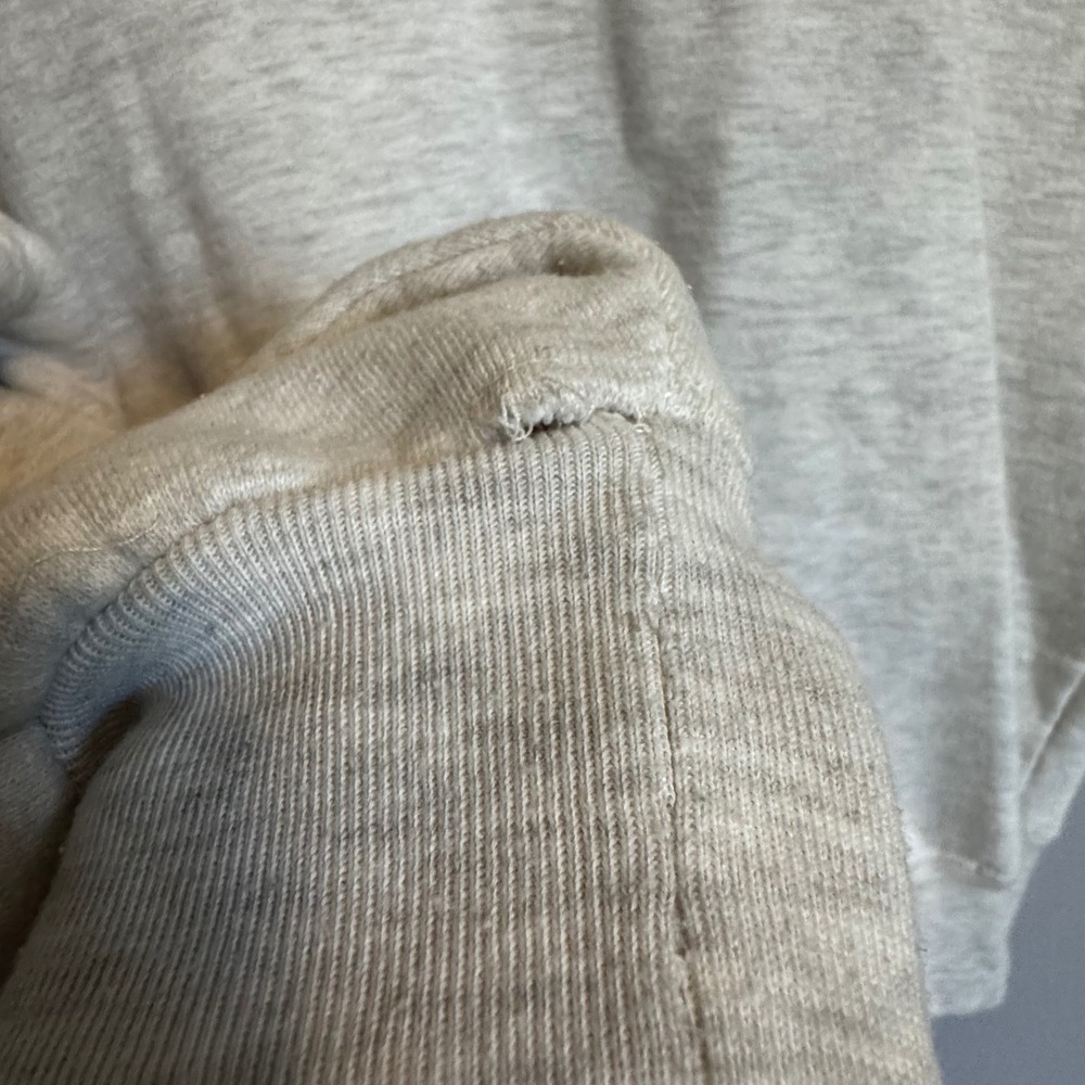 Vintage Limited Jeans Sweatshirt Gray Crewneck Graphic Pullover Womens Medium M - Picture 6 of 6